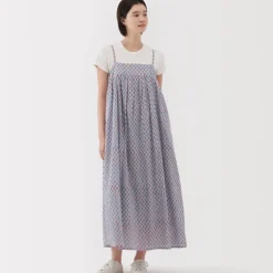 Women's Block Print Camisole Dress
