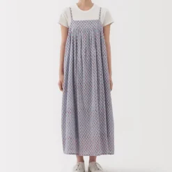 Women's Block Print Camisole Dress