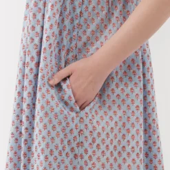 Women's Block Print Camisole Dress