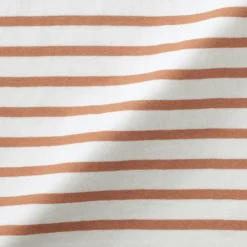 Women's Boat Neck Short Sleeve Striped T-Shirt