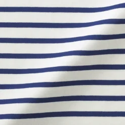 Women's Boat Neck Short Sleeve Striped T-Shirt