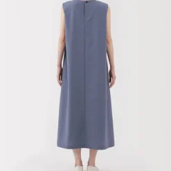 Women's Breathable Seersucker Sleeveless Dress