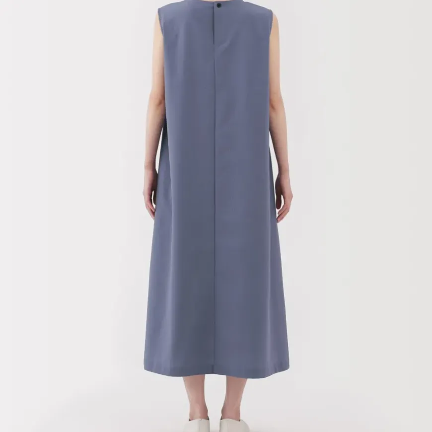 Women's Breathable Seersucker Sleeveless Dress