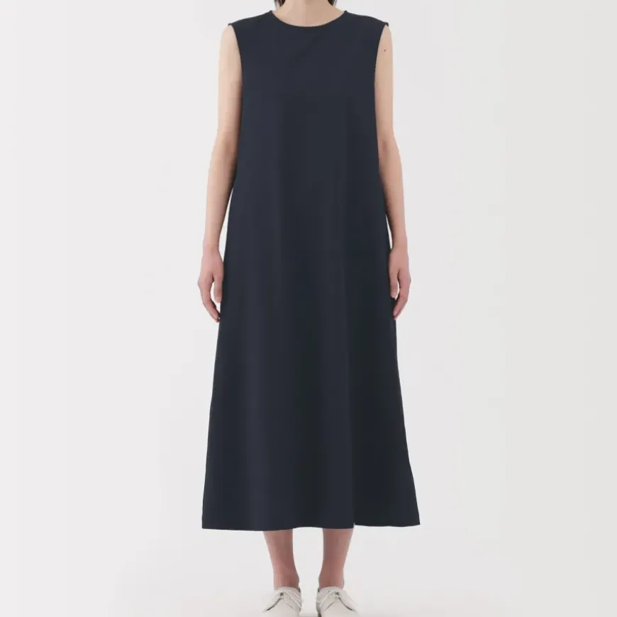 Women's Breathable Seersucker Sleeveless Dress