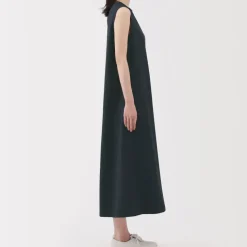 Women's Breathable Seersucker Sleeveless Dress