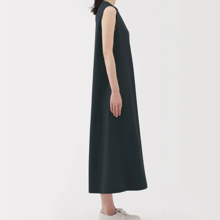 Women's Breathable Seersucker Sleeveless Dress