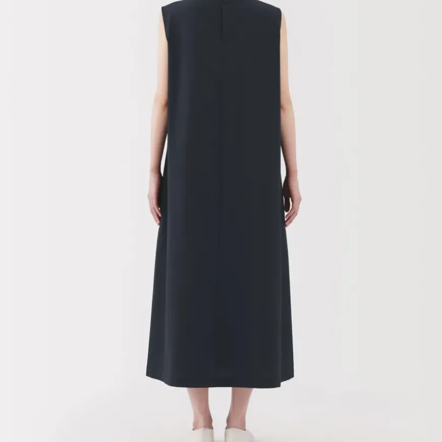 Women's Breathable Seersucker Sleeveless Dress