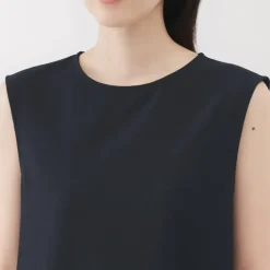 Women's Breathable Seersucker Sleeveless Dress