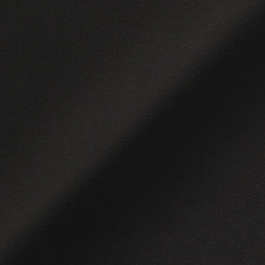 Women's Breathable Seersucker Open Collar Short Sleeve Shirt