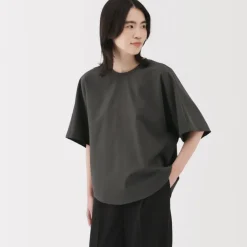 Women's Breathable Seersucker Short Sleeve Blouse