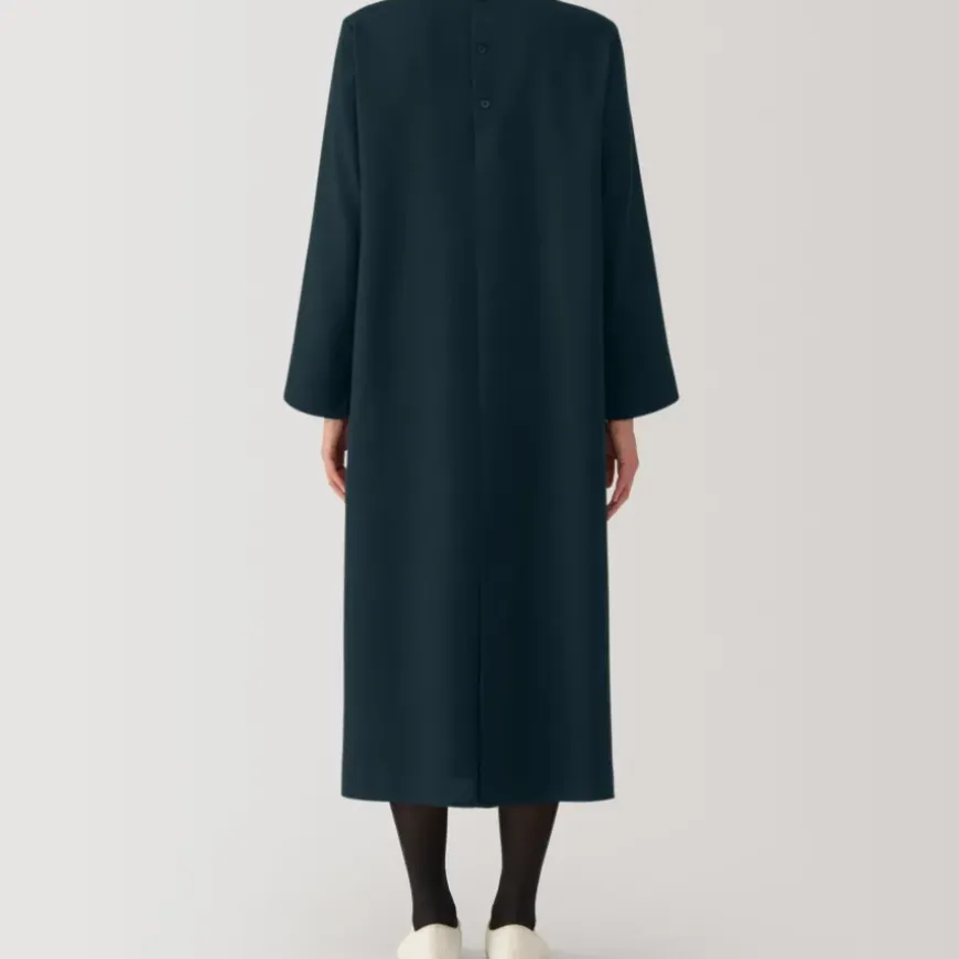 Women's Brushed Pullover Long Sleeve Dress