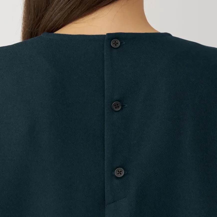Women's Brushed Pullover Long Sleeve Dress