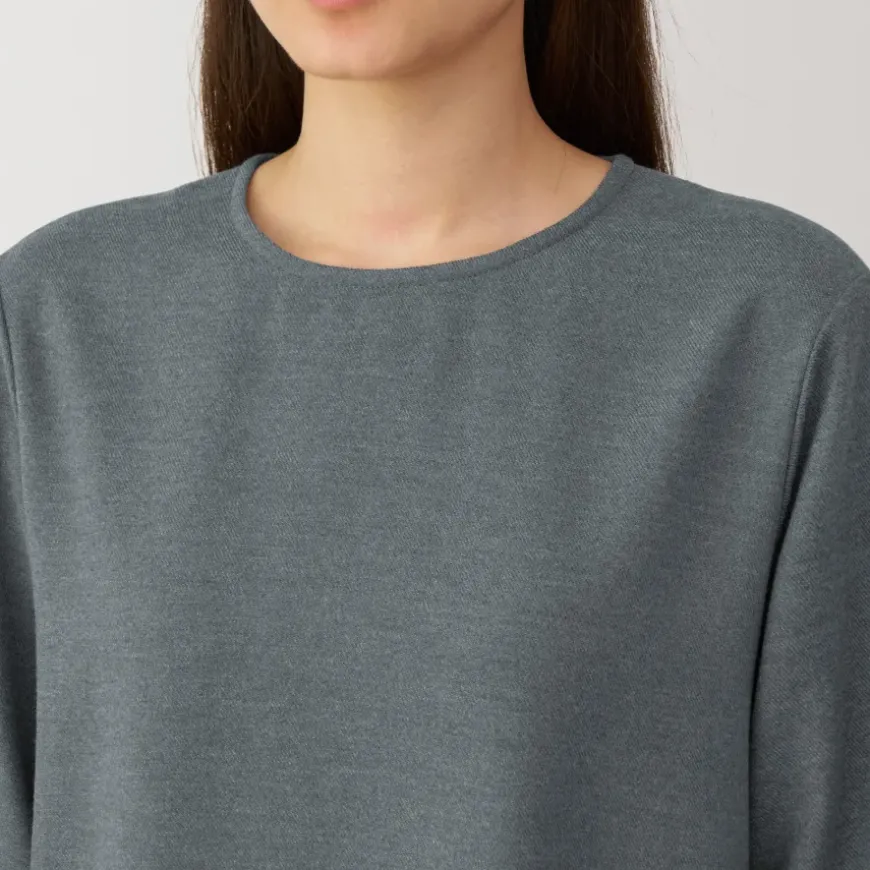 Women's Brushed Pullover Long Sleeve Dress