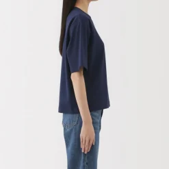 Women's Cool Touch Crew Neck Wide Short Sleeve T-Shirt
