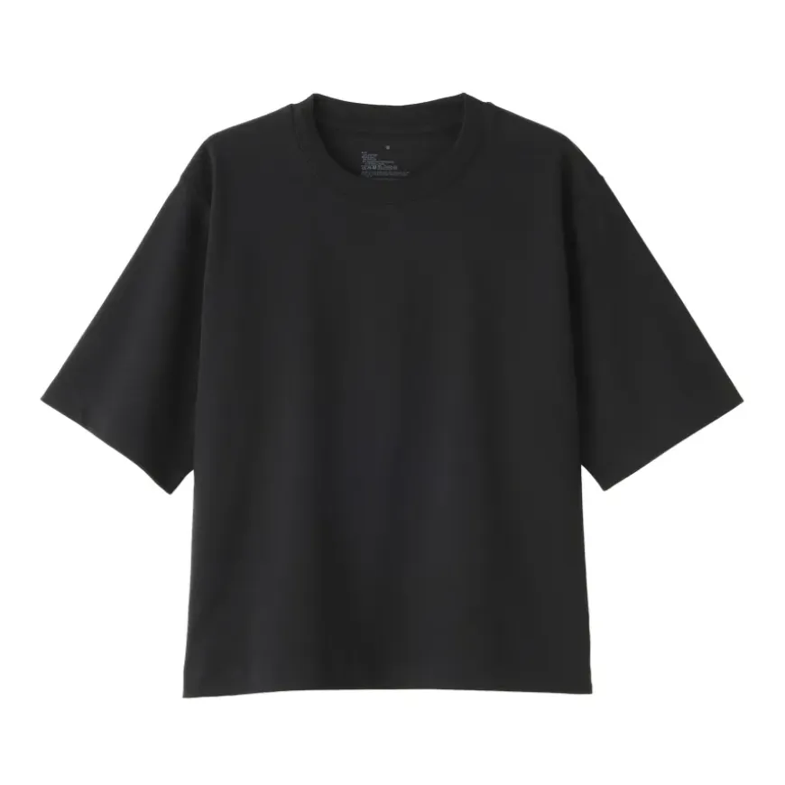 Women's Cool Touch Crew Neck Wide Short Sleeve T-Shirt