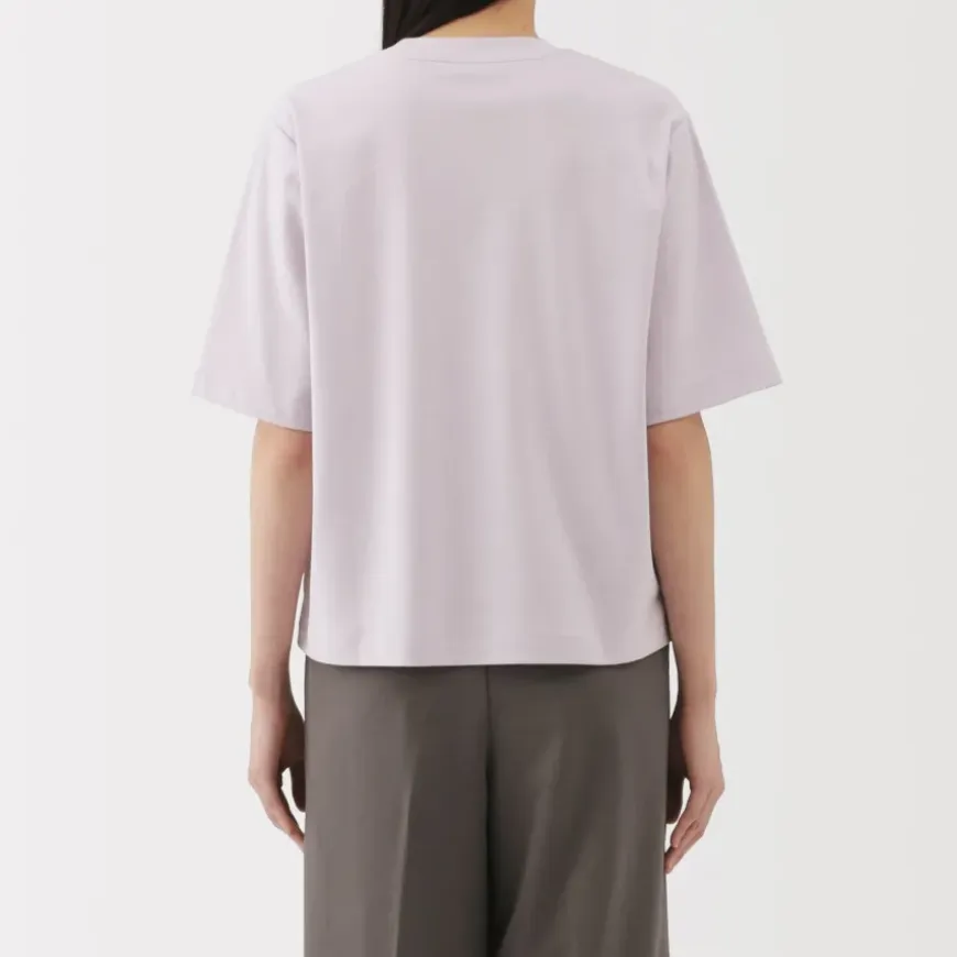 Women's Cool Touch Crew Neck Wide Short Sleeve T-Shirt