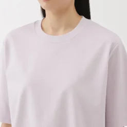 Women's Cool Touch Crew Neck Wide Short Sleeve T-Shirt