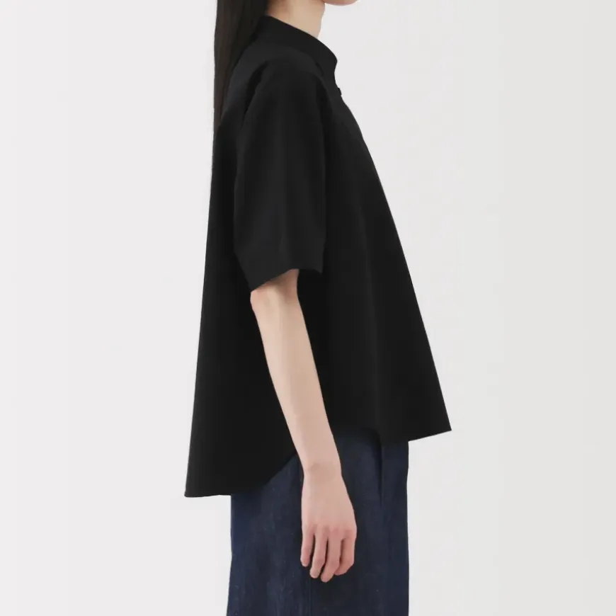 Women's Cool Touch Regular Collar Short Sleeve Shirt