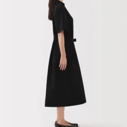 Women's Cool Touch Short Sleeve Shirt Dress