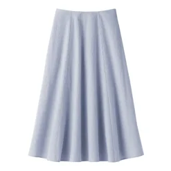 Women's Cool Touch Striped Flared Skirt