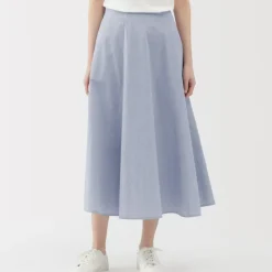 Women's Cool Touch Striped Flared Skirt