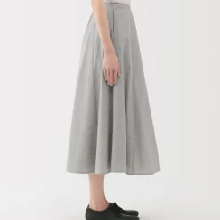 Women's Cool Touch Striped Flared Skirt