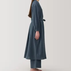 Women's Crepe Gauze Long Cardigan