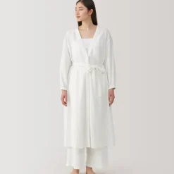Women's Crepe Gauze Long Cardigan