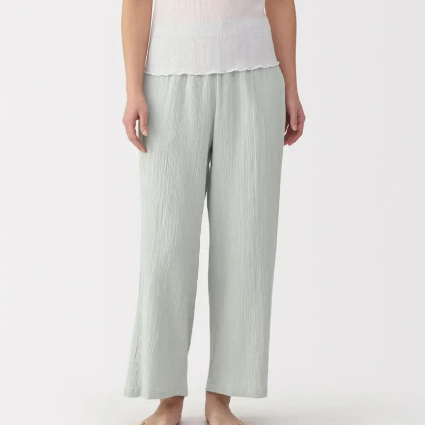Women's Crepe Gauze Long Pants