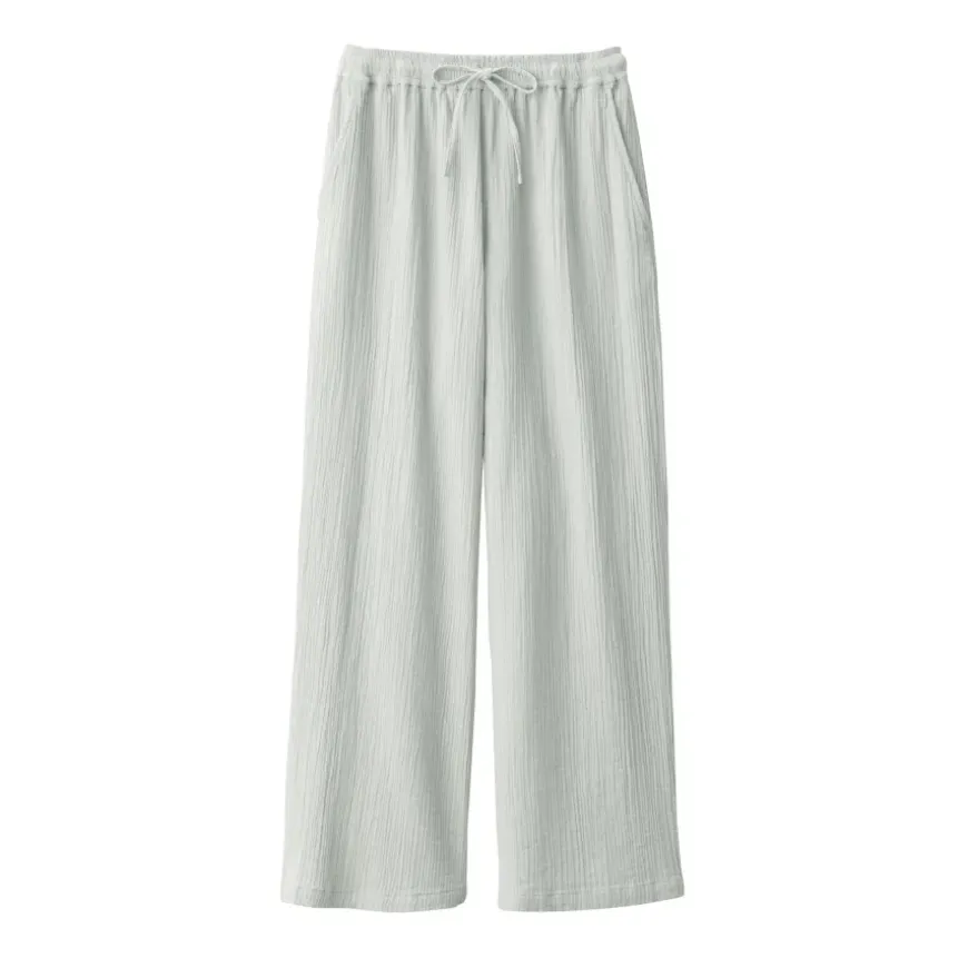 Women's Crepe Gauze Long Pants