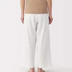 Women's Crepe Gauze Long Pants