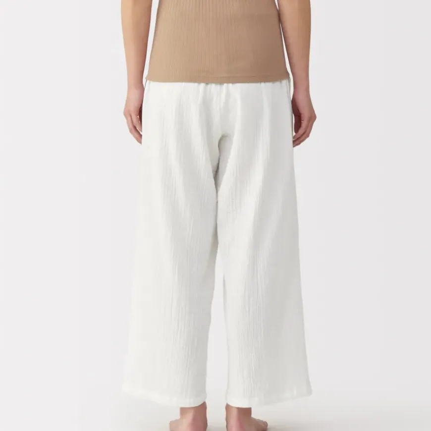 Women's Crepe Gauze Long Pants