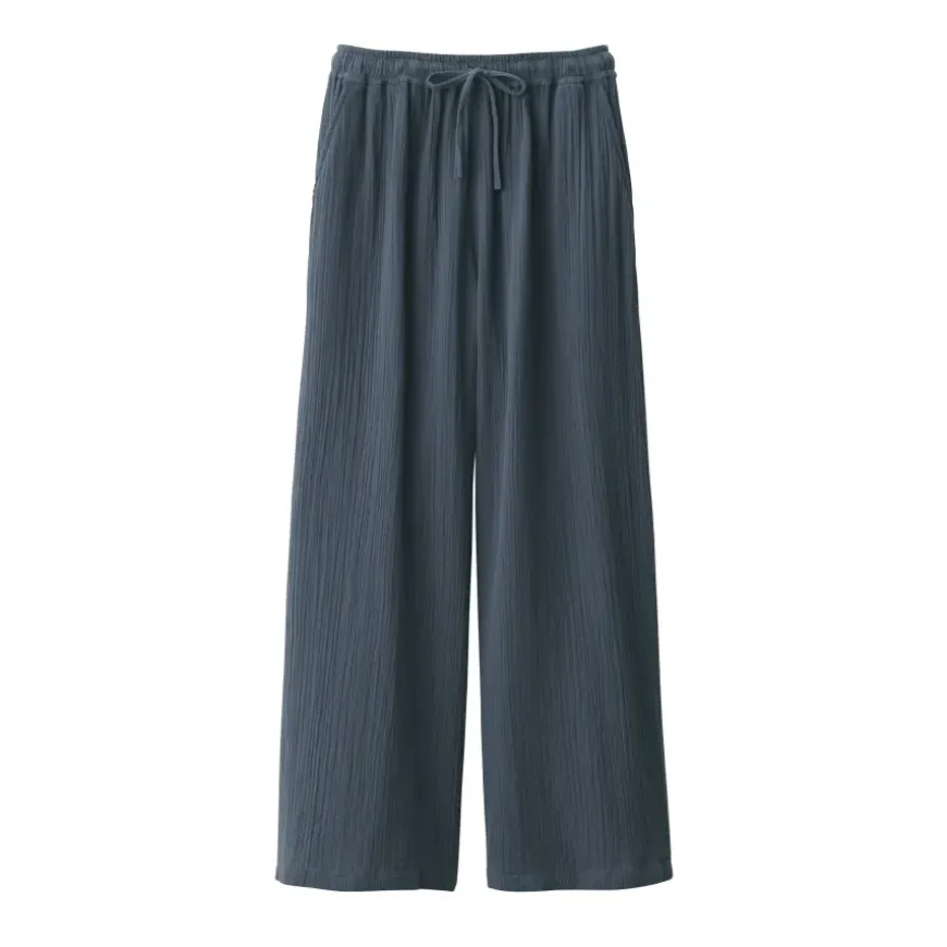 Women's Crepe Gauze Long Pants