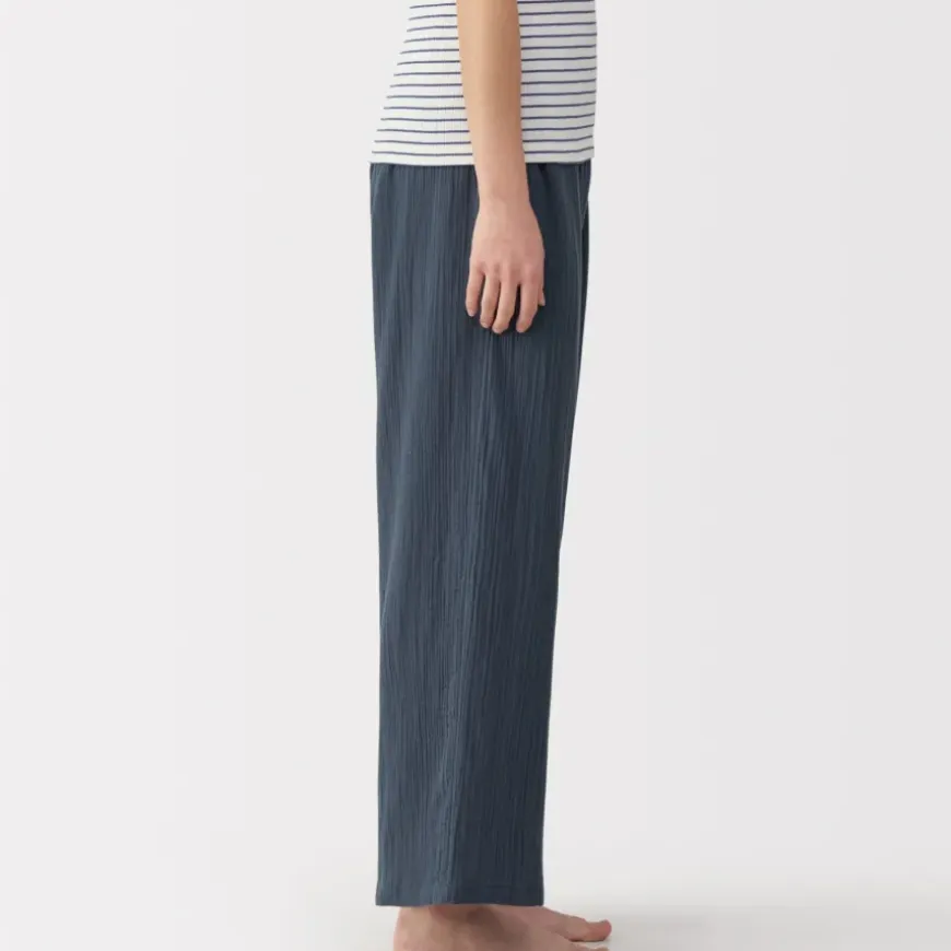 Women's Crepe Gauze Long Pants
