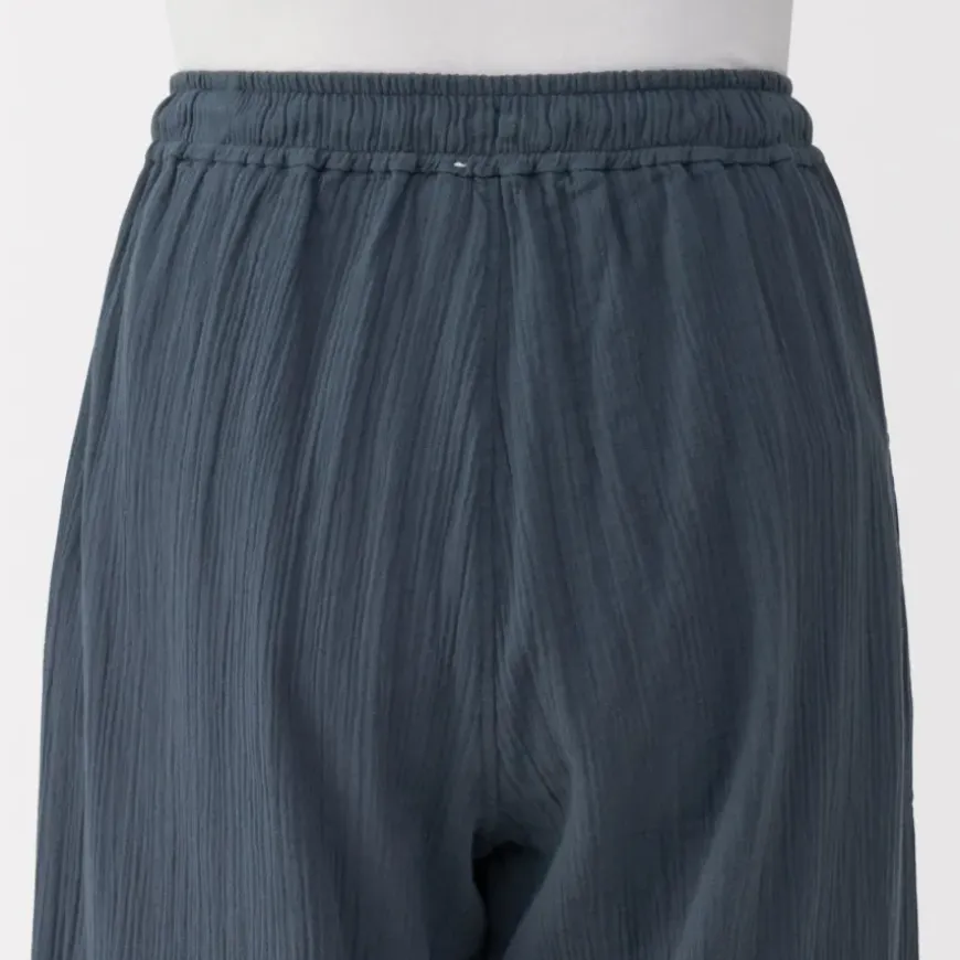 Women's Crepe Gauze Long Pants