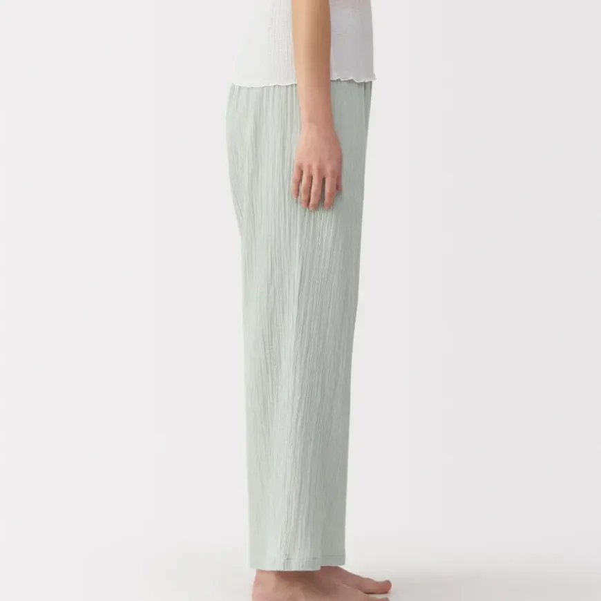 Women's Crepe Gauze Long Pants