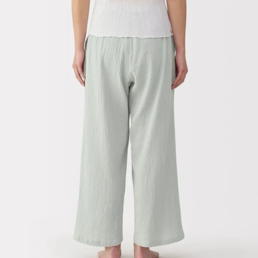 Women's Crepe Gauze Long Pants