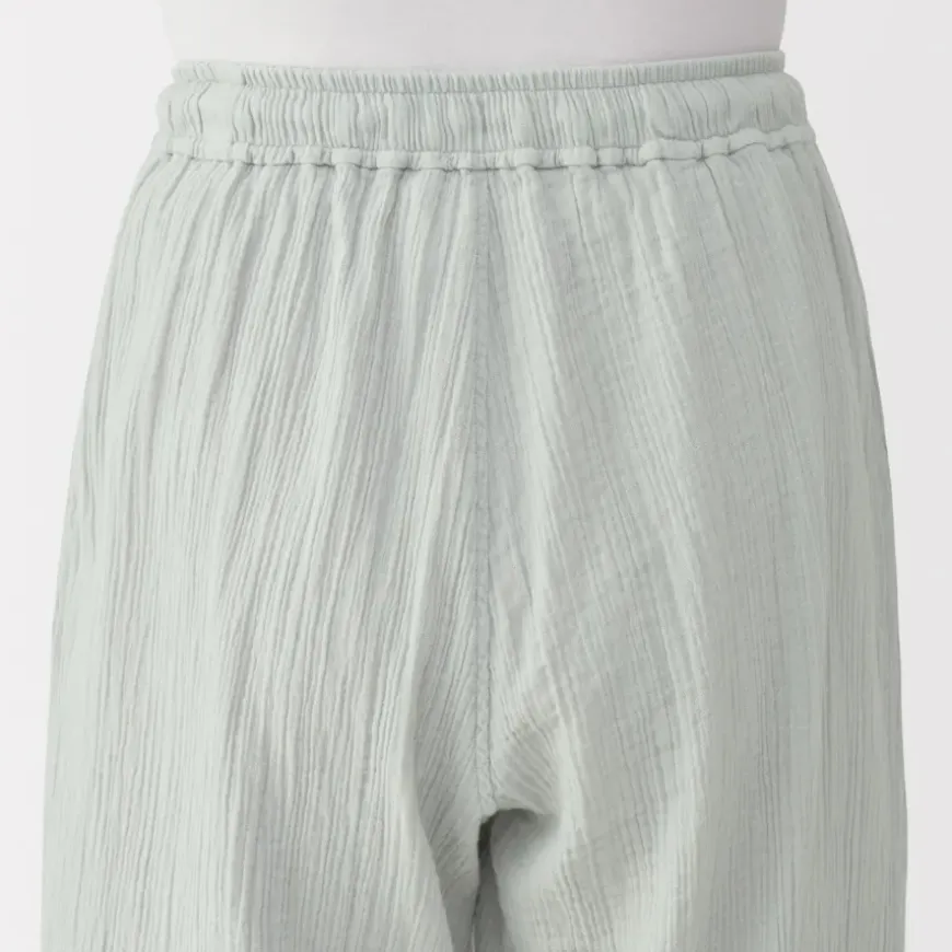 Women's Crepe Gauze Long Pants