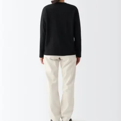 Women's Denim Regular Pants Natural (L 30inch / 77cm)