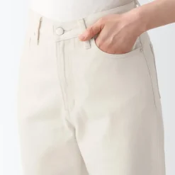 Women's Denim Regular Pants Natural (L 30inch / 77cm)