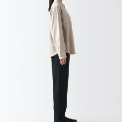 Women's Denim Regular Pants Black