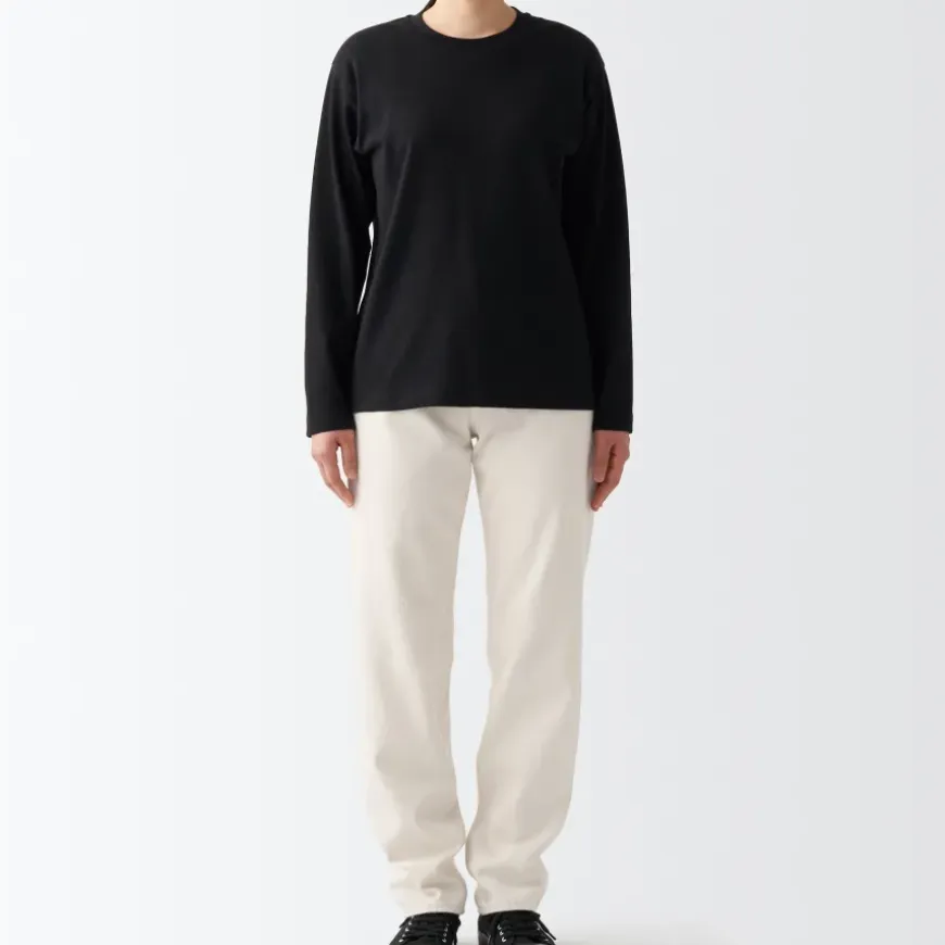 Women's Denim Regular Pants (L 30inch / 77cm)