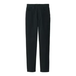 Women's Denim Regular Pants Black (L 30inch / 77cm)