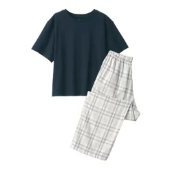 Women's Double Gauze Short Sleeve Loungewear Set
