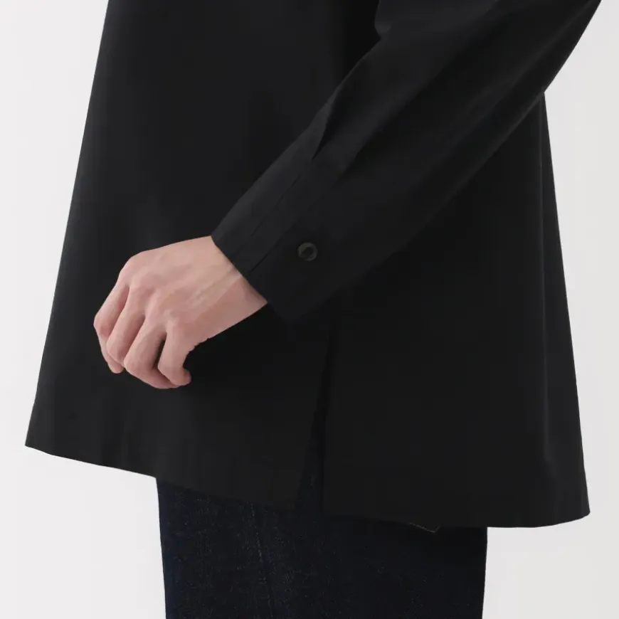 Women's Easy-Dry Broadcloth Long Sleeve Blouse