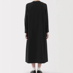Women's Easy-Dry Broadcloth Pullover Long Sleeve Dress