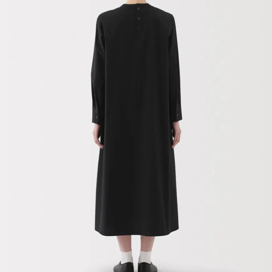 Women's Easy-Dry Broadcloth Pullover Long Sleeve Dress