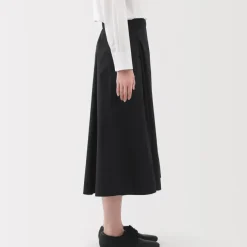 Women's Easy-Dry Broadcloth Flared Skirt