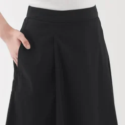 Women's Easy-Dry Broadcloth Flared Skirt