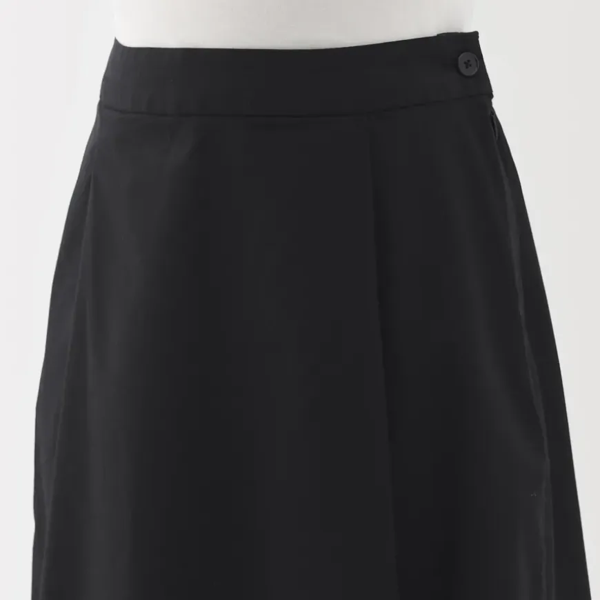 Women's Easy-Dry Broadcloth Flared Skirt